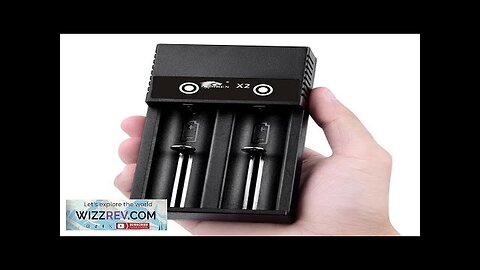 USA Direct X2 Dual-Slot Universal Rechargeable Li-ion Battery Charger For Li-ion 18350 Review