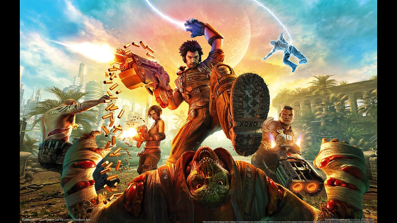 BULLETSTORM FULL CLIP EDITION GAMEPLAY USE SKILLS ⚡ GUNS 🔫 & LEASE 🩺TO COMBO THE ENEMY TO DEATH 👤
