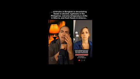 It’s an alarming reality of cascading natural disasters happening globally this week #climate