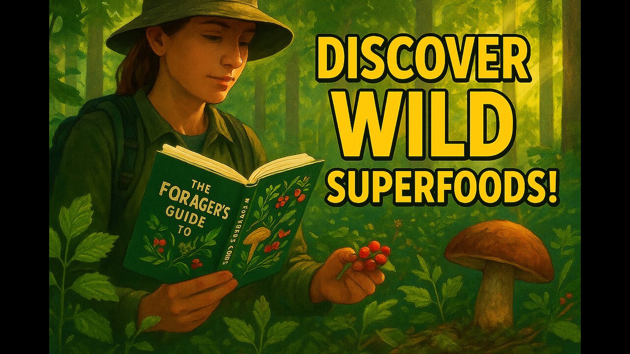 🍄 Discover the Secrets of Nature’s Pantry! 🌿 The Forager’s Guide to Wild Foods!