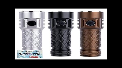 Haikelite HK4S 4xSST40 7000LM 500M Anduril UI Ultra Bright EDC Flashlight Type-C Review