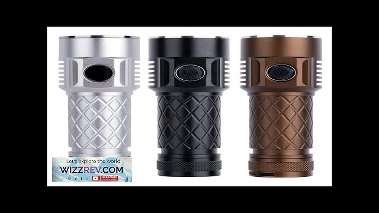 Haikelite HK4S 4xSST40 7000LM 500M Anduril UI Ultra Bright EDC Flashlight Type-C Review