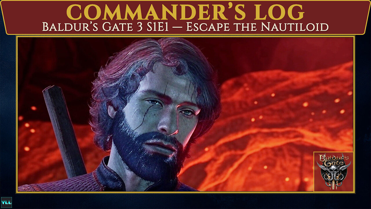 Baldur’s Gate 3 S1E1: Escape the Nautiloid (Cinematic Commander’s Log)