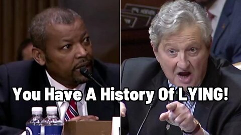 "You Have A History Of LYING!": Sen. Kennedy Humiliates Biden Nominee To His Face!