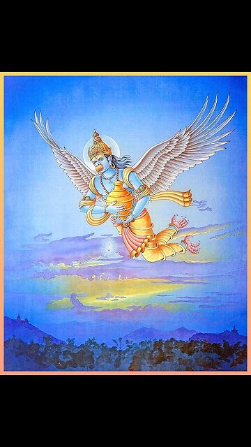 🌌🦅 Garuda – The Mighty Eagle of Hindu Mythology