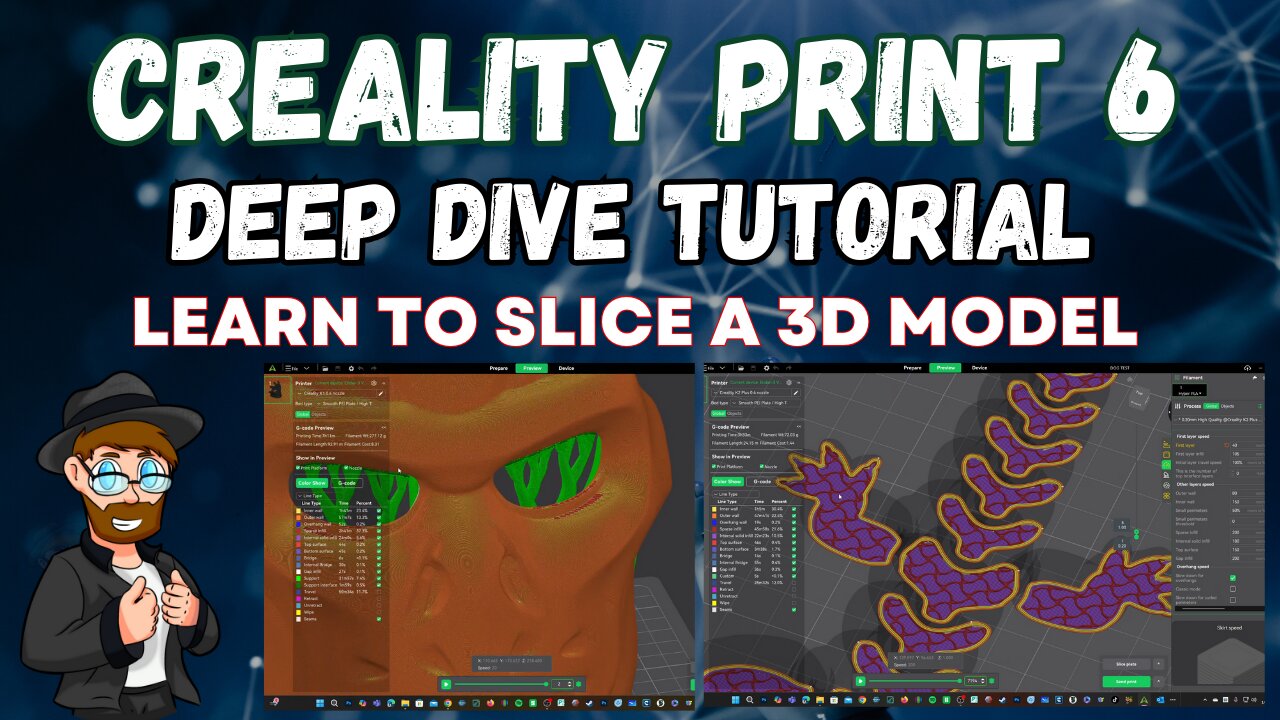 CREALITY PRINT 6: TUTORIAL. Step-By-Step, Detailed Guide to slicing models, for 3D Printing.