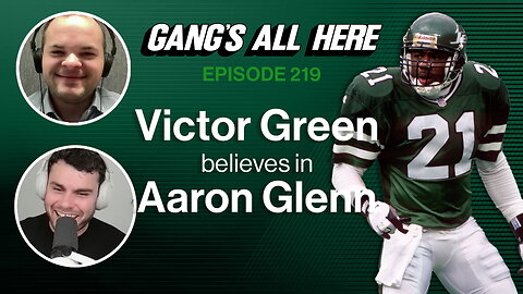 Victor Green Says Aaron Glenn is the BEST Choice for Jets Head Coach