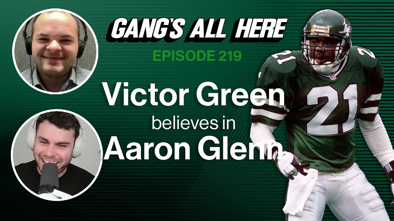 Victor Green Says Aaron Glenn is the BEST Choice for Jets Head Coach