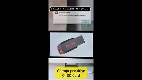 how to recover current pen drive in 10 second.