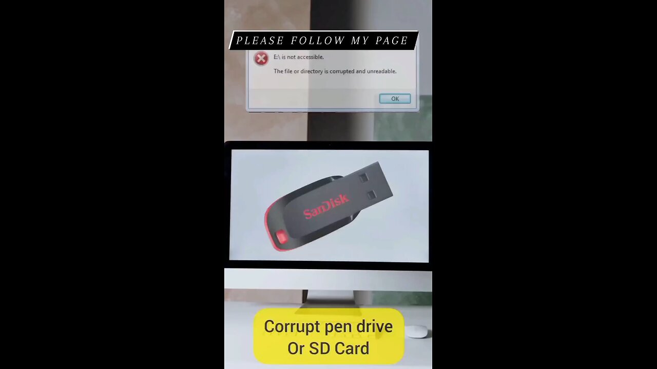 how to recover current pen drive in 10 second.