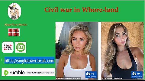 Ciivil war in Whore-land......