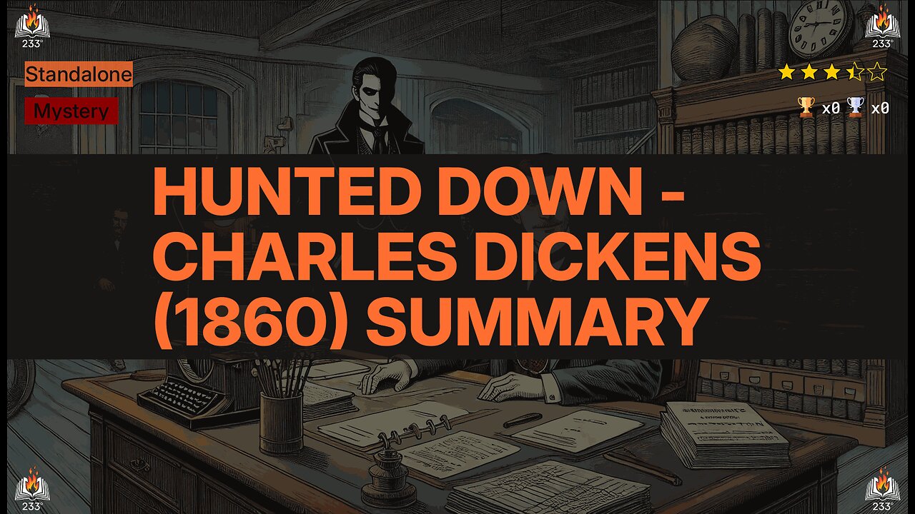 Hunted Down - Charles Dickens (1860) Summary
