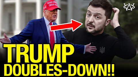 Trump DROPS the HAMMER on Zelensky and DEMANDS Ceasefire NOW