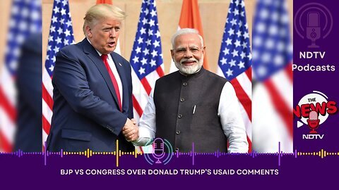 Congress Vs BJP _ BJP vs Congress Over Donald Trump's $21 Million 'India Fund Claim