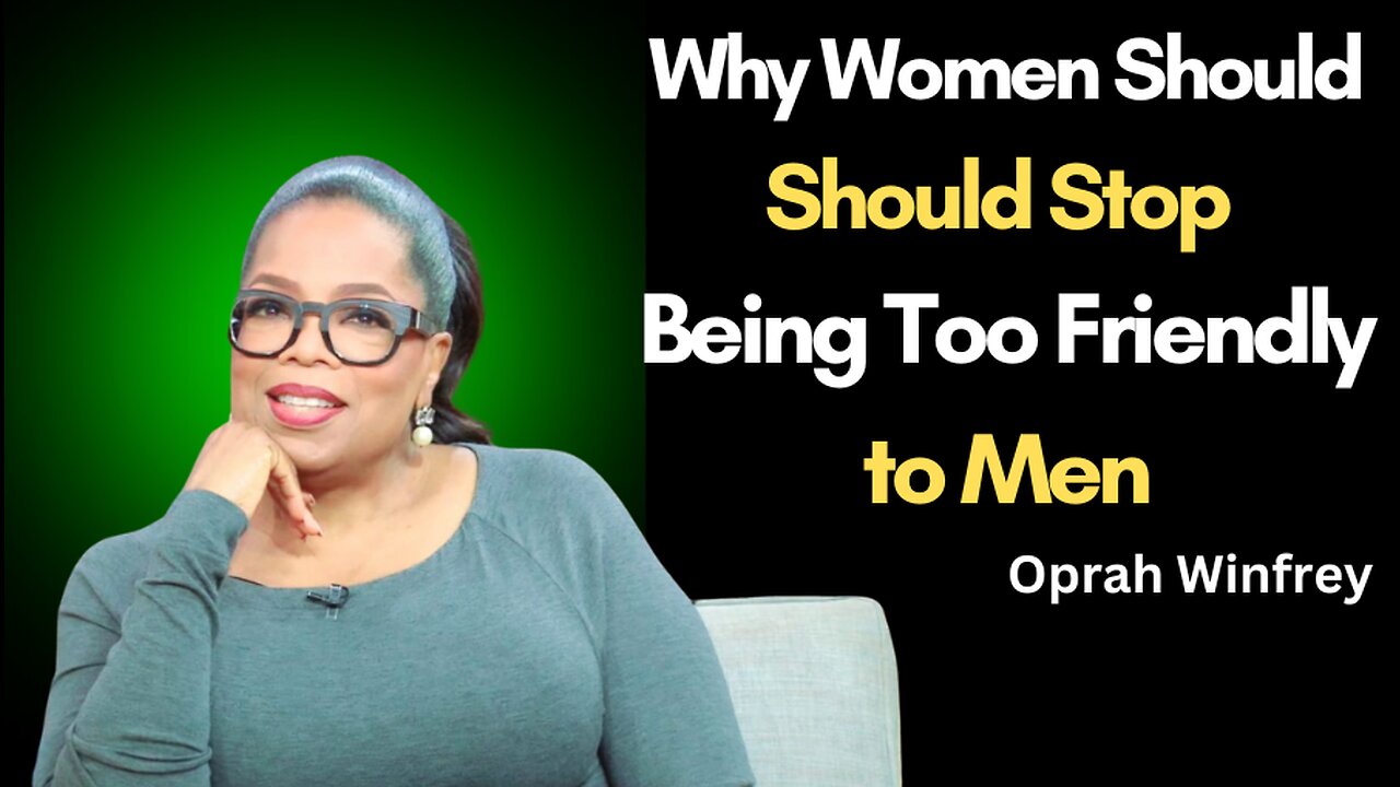 Why Women Should Stop Being Too Friendly to Men | The Power of Boundaries & Self-Respect