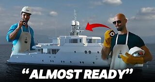 Andrew Tate’s NEW $60M Yacht Will Leave You Speechless