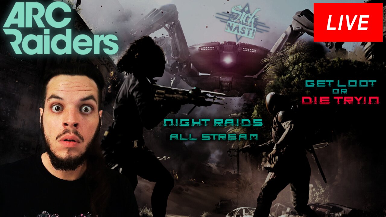 NIGHT RIADS ALL STREAM WITH SICKNASTI!!!!