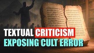 Textual Criticism vs Blind Faith: How Manuscripts Expose Cult Myths | Chino Ross