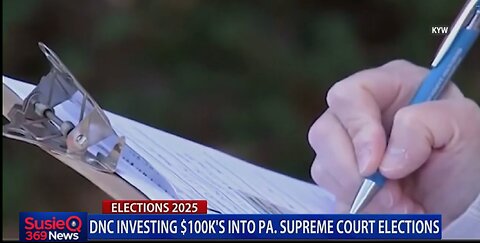 DNC INVESTING 100K IN PA SUPREME COURT ELECTIONS