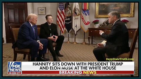 🎙️ 🇺🇸 President Trump and Elon Musk Sit Down With Sean Hannity For an Interview That Premiered on FOX on Feb 18/25