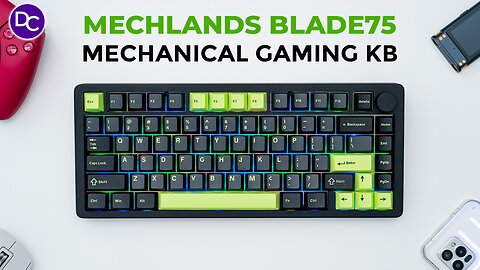 Green Beauty! Mechlands Blade75 Mechanical Keyboard Review ⌨️