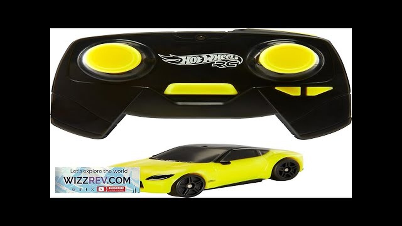 Hot Wheels RC Toy Car Remote-Control Nissan Z in 1:64 Scale Review