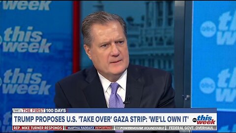 Rep Mike Turner: Trump's Gaza Plan Exposed The 2 State Solution