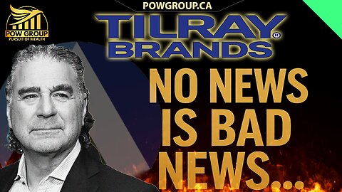 Tilray Brands: No News = Bad News... New Resistance & Key Support Levels