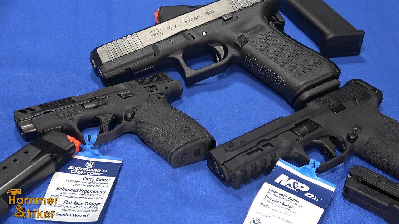 Coming Reviews: Glock 17 V, S&W 22X & S&W Bodyguard 380 Perf. Center