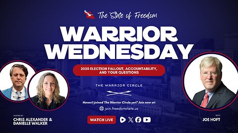 Warrior Wednesday: 2020 Election Fallout, Accountability, and Your Questions | Joe Hoft | Ep.4