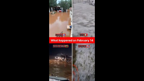 Natural disasters are on the rise !