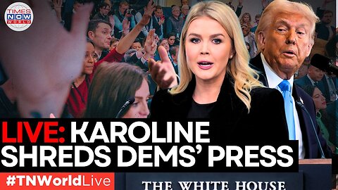 WHITE HOUSE LIVE | "TOTAL LIES!" Karoline Leavitt DESTROYS Democrat Fear-Mongering