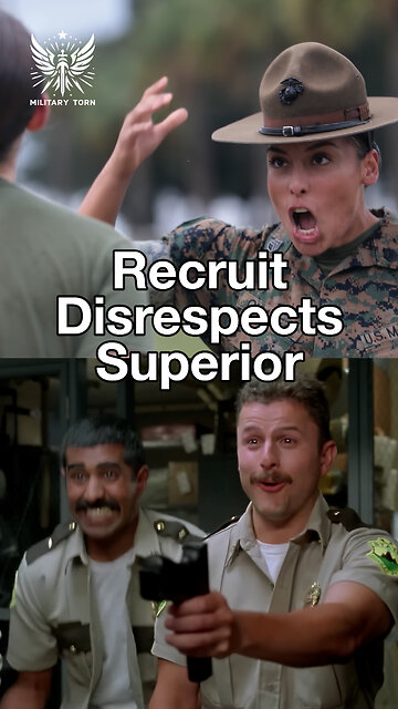 New Recruit Disrespects Superior