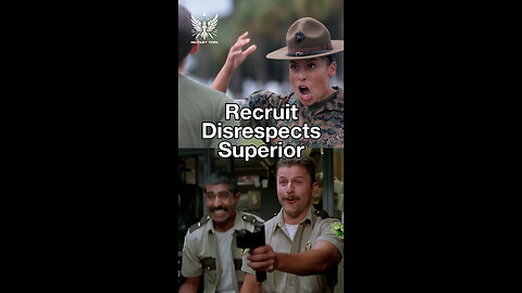 New Recruit Disrespects Superior