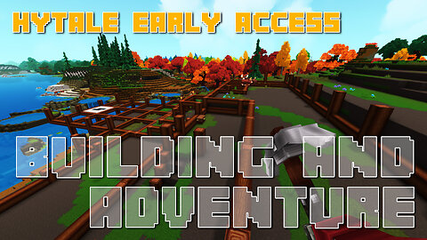 🔴HYTALE | A Night Of Building And Adventure! | Minecraft Refined!