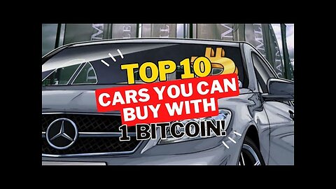 TOP 10 cars you can buy using 1 bitcoin 1 BTC