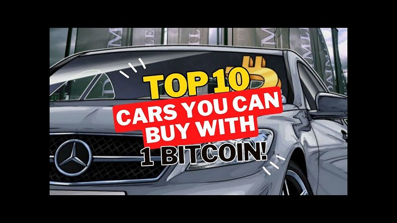 TOP 10 cars you can buy using 1 bitcoin 1 BTC