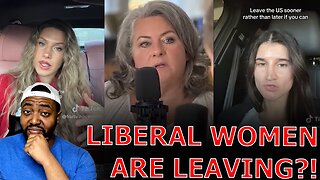 DERANGED Liberal Women FLEE The United States To Seek ASYLUM Away From Trump Fascism!
