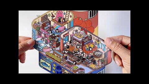 [ASMR]Scene sticker diy ultra-long collection