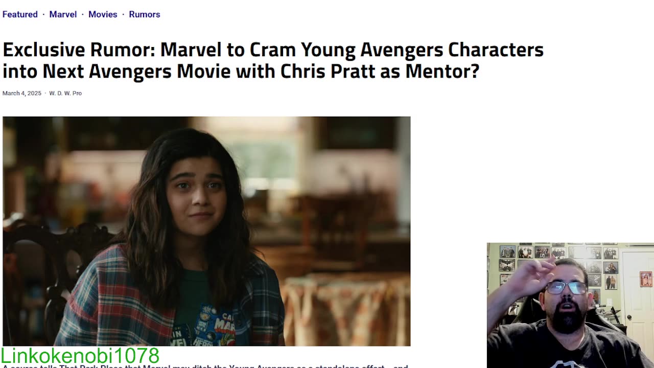 Young Avengers Rumored To Show Up In Avengers Secret Wars With Chris Pratt As Their Mentor