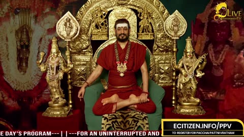 Witness the Divine Presence: Live Darshan of Bhagavan Nithyananda