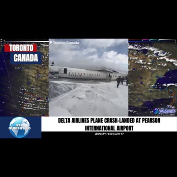 ✈️ Toronto Plane Crash: Everyone Escaping! #shorts #breakingnews