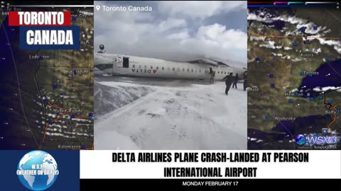 ✈️ Toronto Plane Crash: Everyone Escaping! #shorts #breakingnews