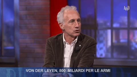 Riarmo europeo, Marco Travaglio ad Accordi e Disaccord