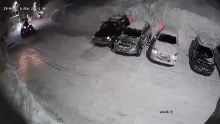 Time-lapse captures insane snowfall blanketing Kamchatka, Russia