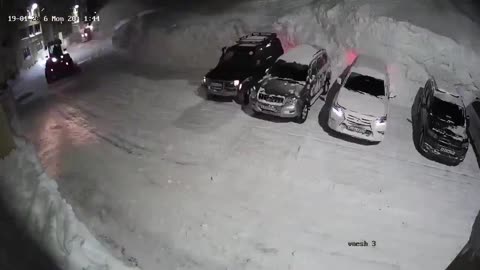 Time-lapse captures insane snowfall blanketing Kamchatka, Russia