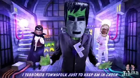 Past leaders of the Jehovah's Witnesses doing their horror rap dance