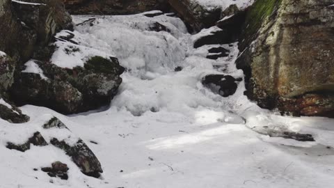 Winter Waterfall