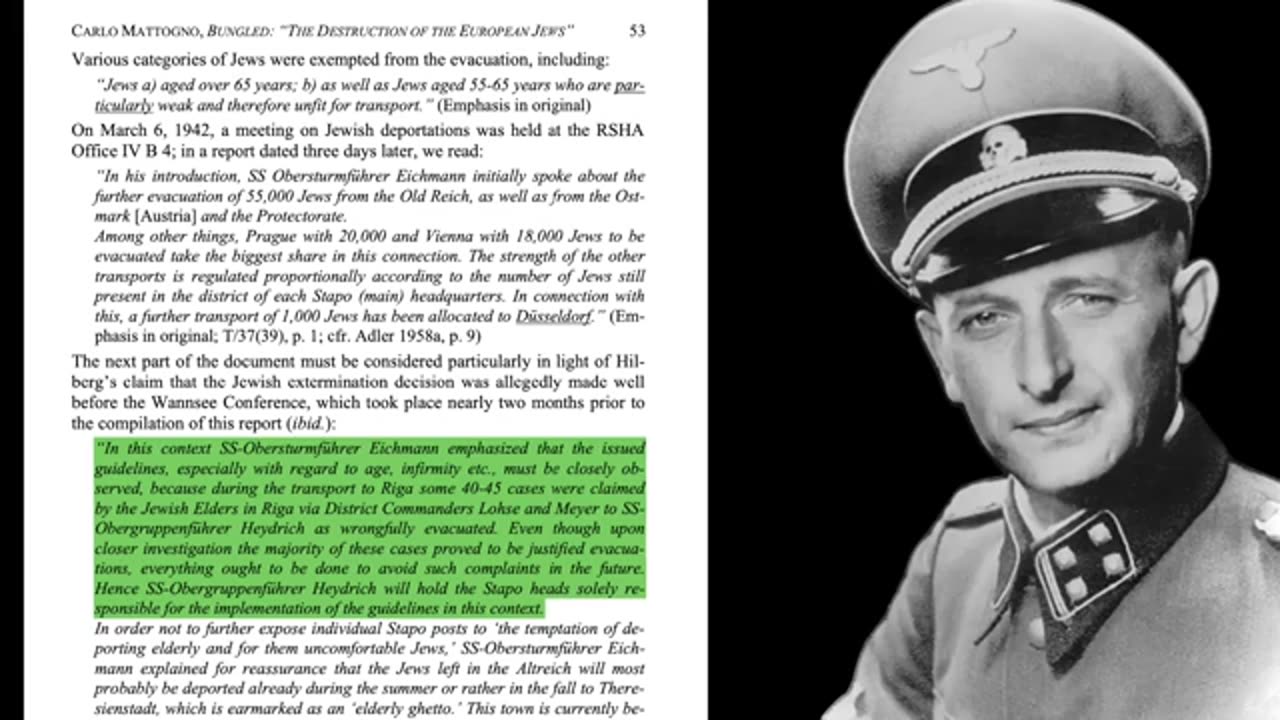 HN6 2/2 The 'Final Solution' is NOT what we have been told!