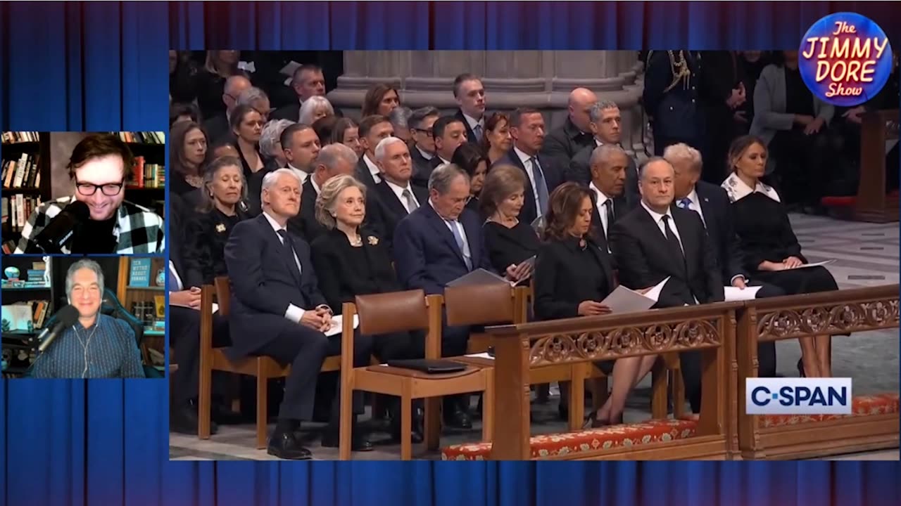 Duopoly is united at Jimmy Carter's funeral▮The Jimmy Dore Show